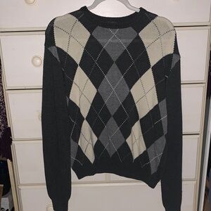Brandy Argyle Sweater
